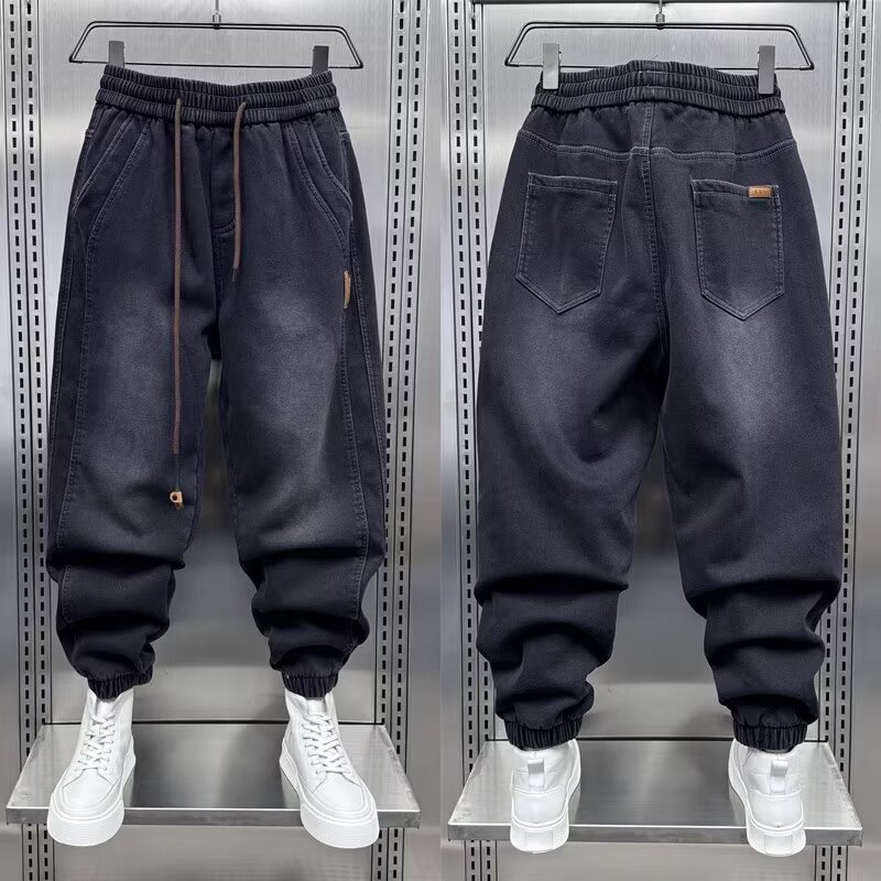 Japanese Lifestyle Brand - Шаровары y2k мужские из денима, роскошные
